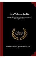 How To Learn Gaelic