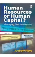 Human Resources or Human Capital?