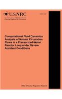 Computational Fluid Dynamics Analysis of Natural Circulation Flows in a Pressurized-Water Reactor Loop under Severe Accident Conditions