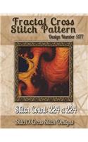 Fractal Cross Stitch Pattern: Design No. 5177