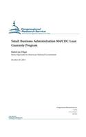 Small Business Administration 504/CDC Loan Guaranty Program