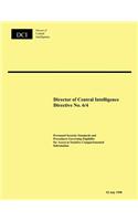 Director of Central Intelligence Directive No. 6/4