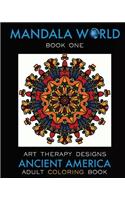 Mandala World: Adult Coloring Book