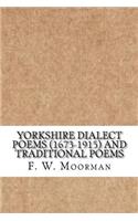 Yorkshire Dialect Poems (1673-1915) and traditional poems