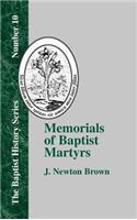 Memorials of Baptist Martyrs