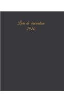 Livre de réservation 2020: pour restaurants, bistrots et hôtels - 370 pages - 1 jour=1 page