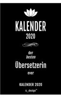 Kalender 2020 für Übersetzer / Übersetzerin
