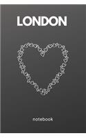 LONDON Notebook: Love London City(1 City)