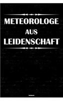 Meteorologe aus Leidenschaft Notizbuch