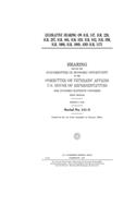 Legislative hearing on H.R. 147, H.R. 228, H.R. 297, H.R. 466, H.R. 929, H.R. 942, H.R. 950, H.R. 1088, H.R. 1089, and H.R. 1171