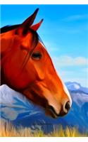 Horse Notebook: A5 Lined Notepad - Journal for Women, Men, Teens and Kids. A Beautiful Gift Idea for Animal Lover