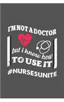 I'm not a doctor but i know how to use it #nursesunite: This is the doctor's book to write down the patient's activity.