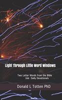 Light Through Little Word Windows