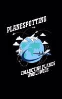 Planespotting collecting: 6x9 collecting - dotgrid - dot grid paper - notebook - notes