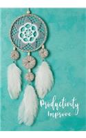 Goal setting planner Journal Productivity Improve