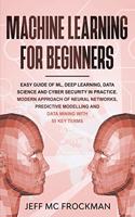 Machine Learning For beginners: Easy guide of ML, deep learning, data analytics and cyber security in practice.Modern approach of Neural Networks, Predictive Modeling and Data Mini