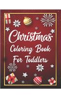 Christmas Coloring Book For Toddlers