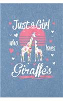 Just a girl who loves giraffes