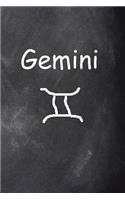2019 Daily Planner Gemini Symbol Zodiac Sign Horoscope Chalkboard 384 Pages: (2019 Planners Calendars Organizers Datebooks Appointment Books Agendas)