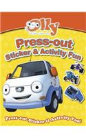 Olly the Little White Van Press-out Sticker & Activity Fun