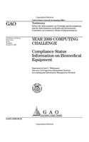 Year 2000 Computing Challenge: Compliance Status Information on Biomedical Equipment