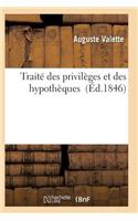 Traité Des Privilèges Et Des Hypothèques