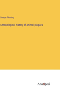 Chronological history of animal plagues