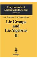 Lie Groups and Lie Algebras II