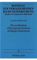 Diversification of European Systems of Higher Education