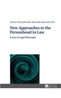 New Approaches to the Personhood in Law