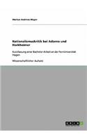 Nationalismuskritik bei Adorno und Horkheimer