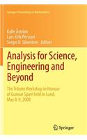 Analysis for Science, Engineering and Beyond