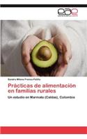 Practicas de Alimentacion En Familias Rurales