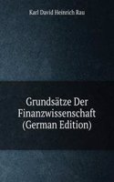 Grundsatze Der Finanzwissenschaft (German Edition)