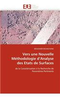 Vers Une Nouvelle M?thodologie D Analyse Des Etats de Surfaces