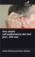 Uno studio sull'audiometria dei toni puri, 100 casi
