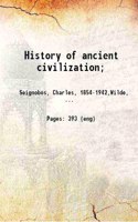 History Of Ancient Civilization [Hardcover]