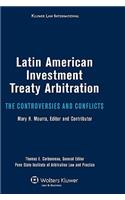 Latin American investment Treaty Arbitration