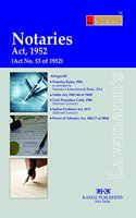 Notaries Act, 1952 (Lawmann's)