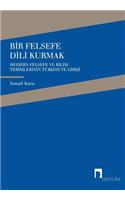 Bir Felsefe DILI Kurmak