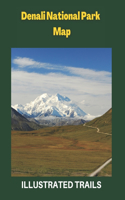 Denali National Park Map & Illustrated Trails
