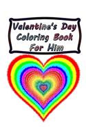 Valentine's Day Coloring Book For Him