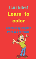 Learn to color