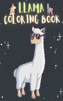 Llama Coloring Book