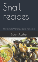 Snail recipes