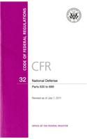 CFR66466 National Defense Parts 630-699