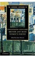 Cambridge Companion to Twentieth-Century British and Irish Women's Poetry