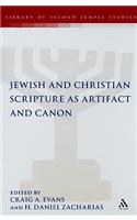 Jewish and Christian Scripture as Artifact and Canon