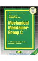 Mechanical Maintainer -Group C: Passbooks Study Guide