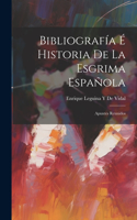 Bibliografía É Historia De La Esgrima Española